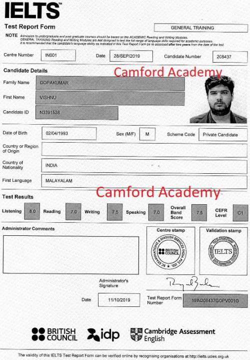 IELTS in India